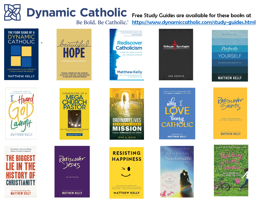 Dynamic Catholic Study Guides